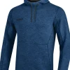 Jako Premium Basics Kapuzensweat marine meliert