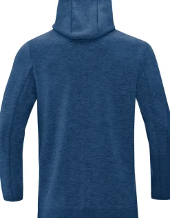 Jako Premium Basics Kapuzenjacke marine meliert