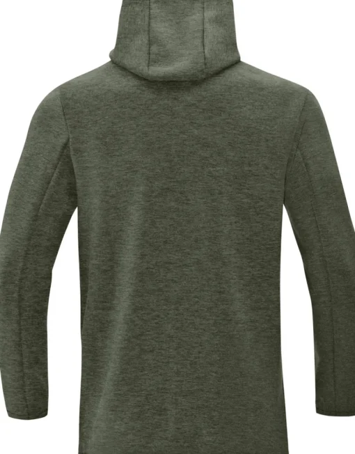 Jako Premium Basics Kapuzenjacke khaki meliert