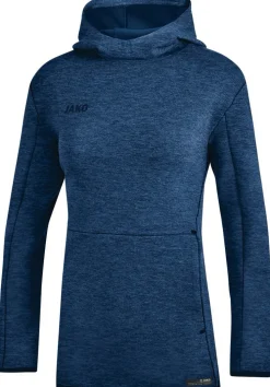 Jako Premium Basics Kapuzensweat marine meliert