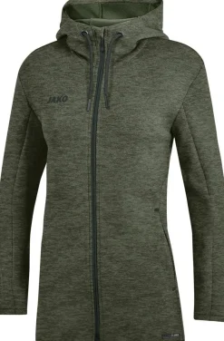 Jako Premium Basics Kapuzenjacke khaki meliert