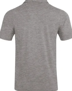 Jako Premium Basics Polo grau meliert