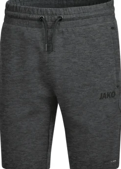 Jako Premium Basics Shorts anthrazit meliert