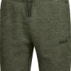 Jako Premium Basics Shorts khaki meliert