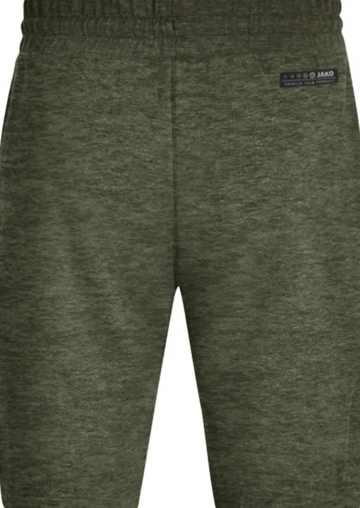 Jako Premium Basics Shorts khaki meliert