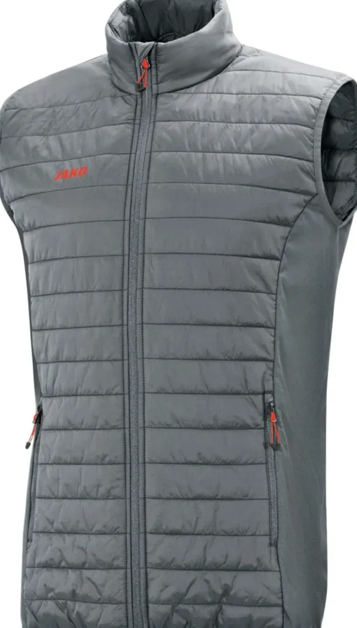 Jako Premium Steppweste steingrau