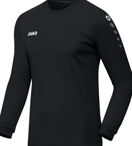 Jako Team Langarm Trikot schwarz