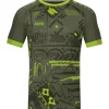 Jako Trikot Tropicana khaki/neongrün