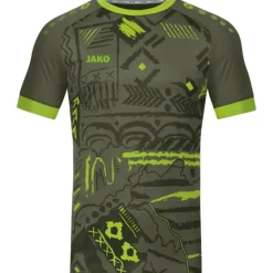 Jako Trikot Tropicana khaki/neongrün