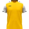 Jako T-Shirt Dynamic gelb-weiß-schwarz