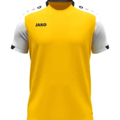 Jako T-Shirt Dynamic gelb-weiß-schwarz