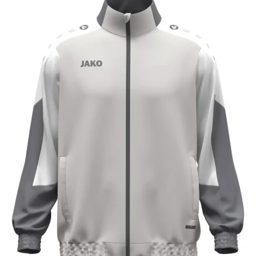 Jako Webjacke Dynamic hellgrau-weiß-grau