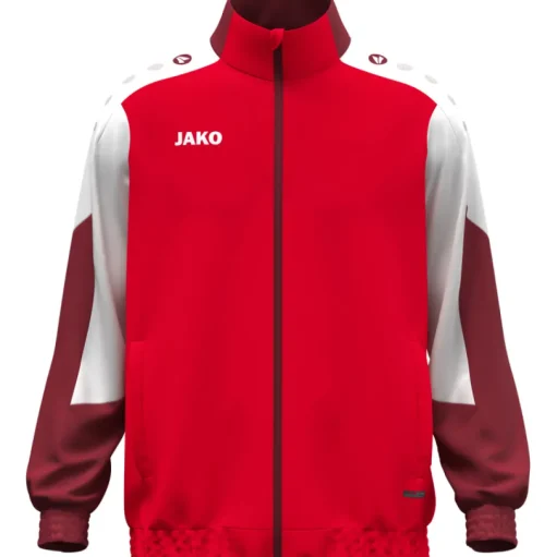 Jako Webjacke Dynamic rot-weiß-dunkelrot