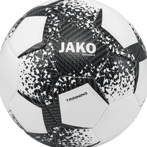 Jako 10x Ballpaket Trainingsball Prestige weiß/schwarz/steingrau inkl. Ballsack |  Größe 5