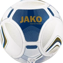 Jako 10x Ballpaket Trainingsball Prestige weiß/navy/gold inkl. Ballsack |  Größe 5