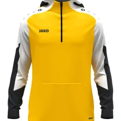 Jako Zip Hoodie Dynamic gelb-weiß-schwarz