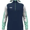 Jako Zip Hoodie Dynamic marine-weiß-minze