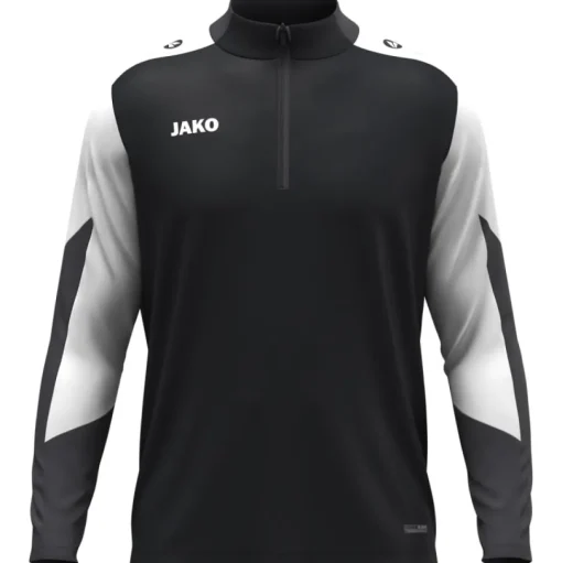 Jako Ziptop Dynamic schwarz-weiß-anthrazit