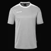 Kempa Emotion 27 Shirt Kinder dark grau melange/weiß