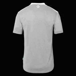 Kempa Emotion 27 Shirt Kinder dark grau melange/weiß