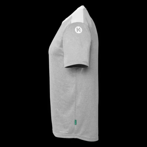 Kempa Emotion 27 Shirt Kinder dark grau melange/weiß