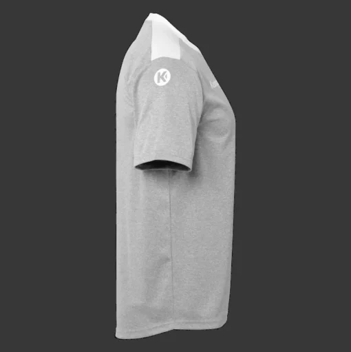 Kempa Emotion 27 Shirt Kinder dark grau melange/weiß