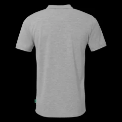 Kempa Prime Polo Shirt Kinder dark grau melange