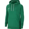 Nike Damen Fleece Hoodie Park 20 grün