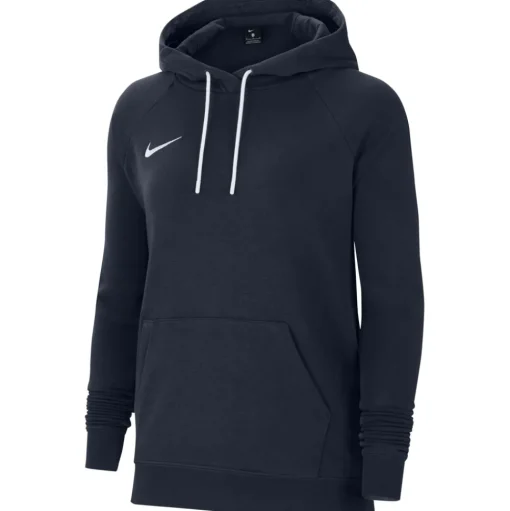 Nike Damen Fleece Hoodie Park 20 blau-weiß
