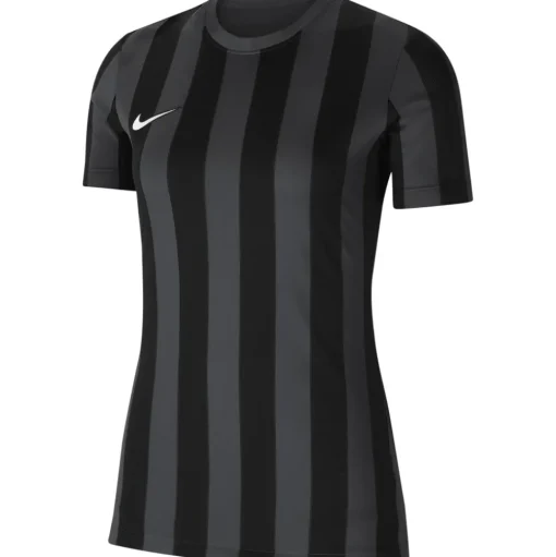 Nike Damen Kurzarm Trikot Striped Division IV grau