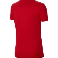 Nike Damen Kurzarm T-Shirt Park 20 rot-weiß