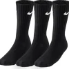 Nike 3er Pack Value Crew Sportsocken schwarz