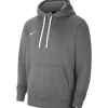 Nike Herren Fleece Hoodie Park 20 grau-weiß