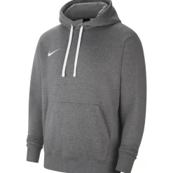 Nike Herren Fleece Hoodie Park 20 grau-weiß