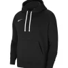 Nike Herren Fleece Hoodie Park 20 schwarz-weiß