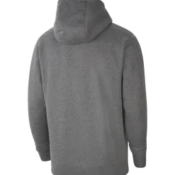Nike Herren Fleece Hoodie Park 20 grau-weiß