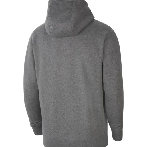 Nike Herren Fleece Hoodie Park 20 grau-weiß