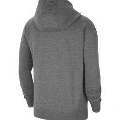Nike Herren Full Zip Fleece Hoodie Park 20 grau-weiß