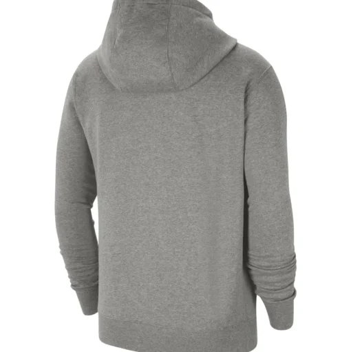 Nike Herren Full Zip Fleece Hoodie Park 20 grau-schwarz