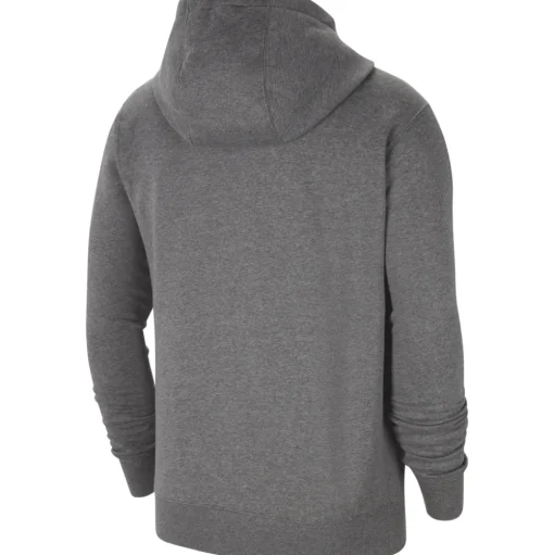 Nike Herren Full Zip Fleece Hoodie Park 20 grau-weiß