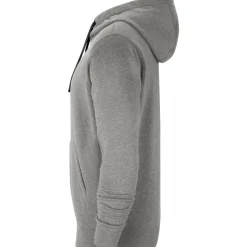 Nike Herren Full Zip Fleece Hoodie Park 20 grau-schwarz