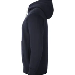 Nike Herren Full Zip Fleece Hoodie Park 20 blau-weiß