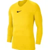 Nike Herren Langarm Shirt Park First Layer gelb