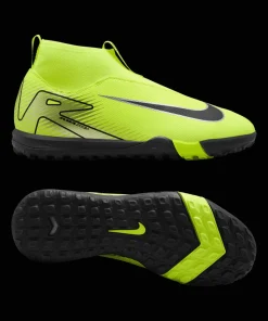 Nike Jr Air Zoom Mercurial Superfly X Academy TF Mad Voltage Kids Gelb Schwarz F700