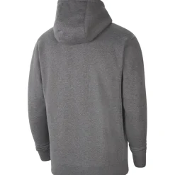 Nike Kinder Fleece Hoodie Park 20 grau-weiß