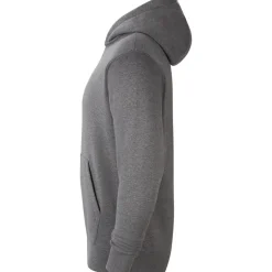 Nike Kinder Fleece Hoodie Park 20 grau-weiß