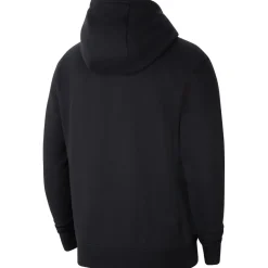 Nike Kinder Full Zip Fleece Hoodie Park 20 schwarz-weiß