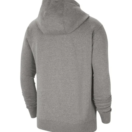 Nike Kinder Full Zip Fleece Hoodie Park 20 grau-schwarz