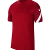 Nike Kinder Kurzarm Top Strike 21 rot-weiß