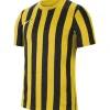 Nike Kinder Kurzarm Trikot Striped Division IV gelb-schwarz